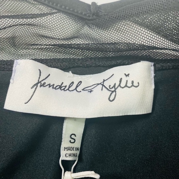 𝅺Kendall & Kylie Black One Piece Swimsuit.  Size:S - Picture 7 of 9